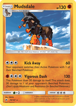 Mudsdale 78/147 Burning Shadows