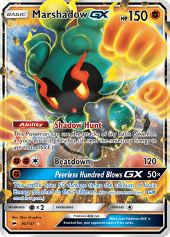 Marshadow-GX 80/147 Burning Shadows