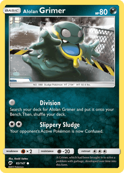 Alolan Grimer 83/147 Burning Shadows