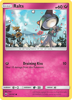 Ralts 91/147 Burning Shadows