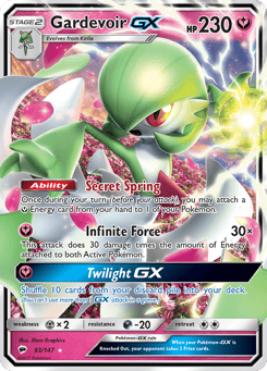 Gardevoir-GX 93/147 Burning Shadows