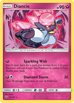 Diancie 94/147 Burning Shadows