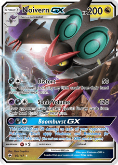 Noivern-GX 99/147 Burning Shadows