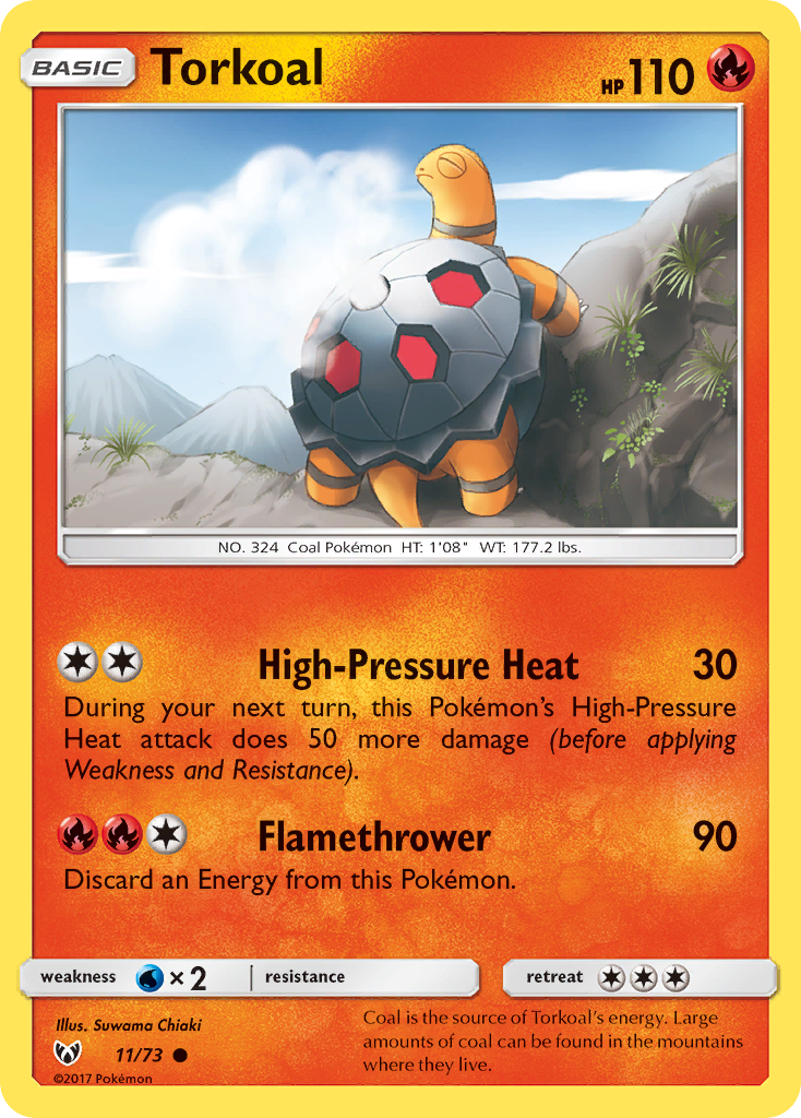 Torkoal 11/73 Shining Legends
