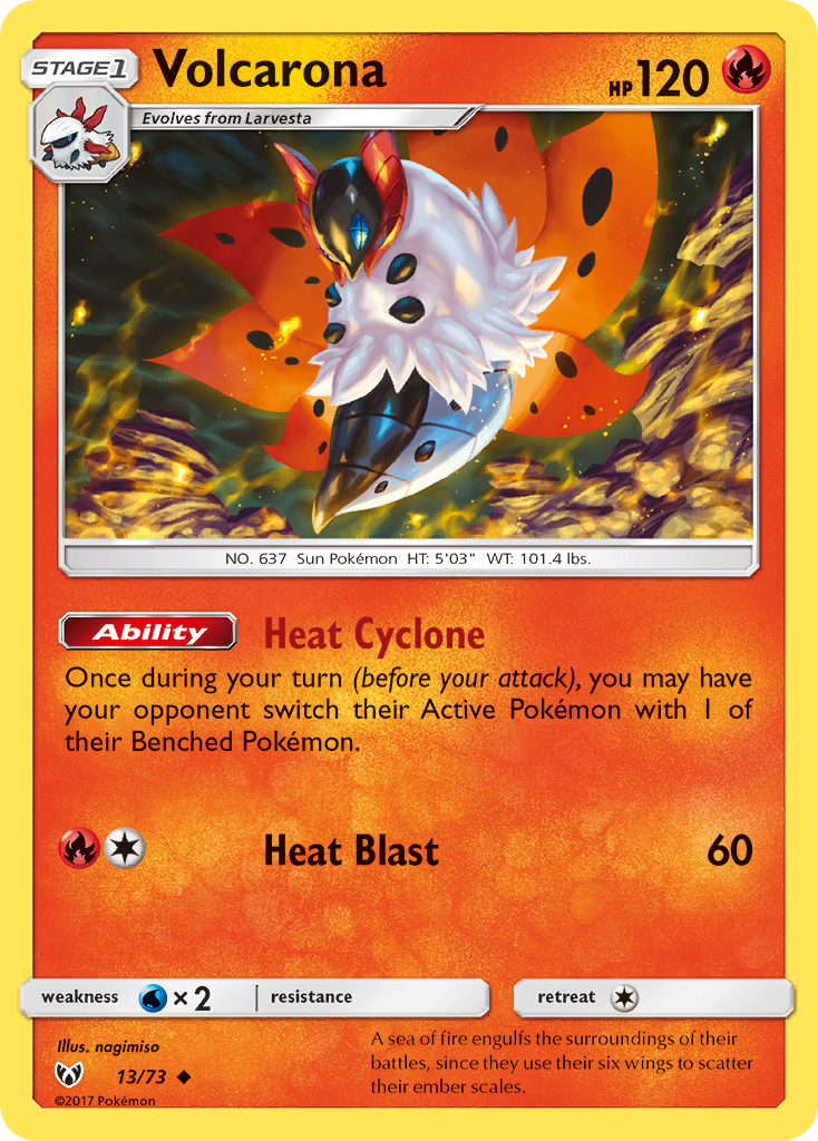 Volcarona 13/73 Shining Legends