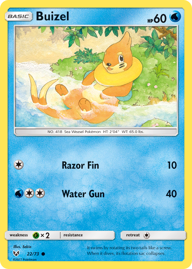 Buizel 22/73 Shining Legends