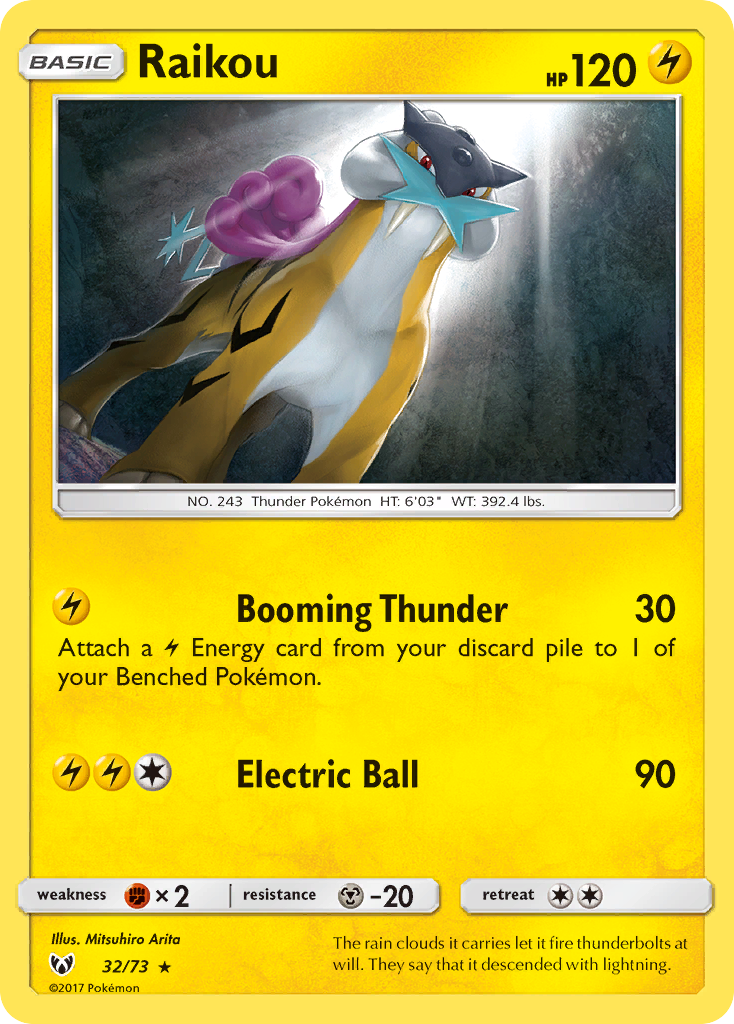 Raikou 32/73 Shining Legends