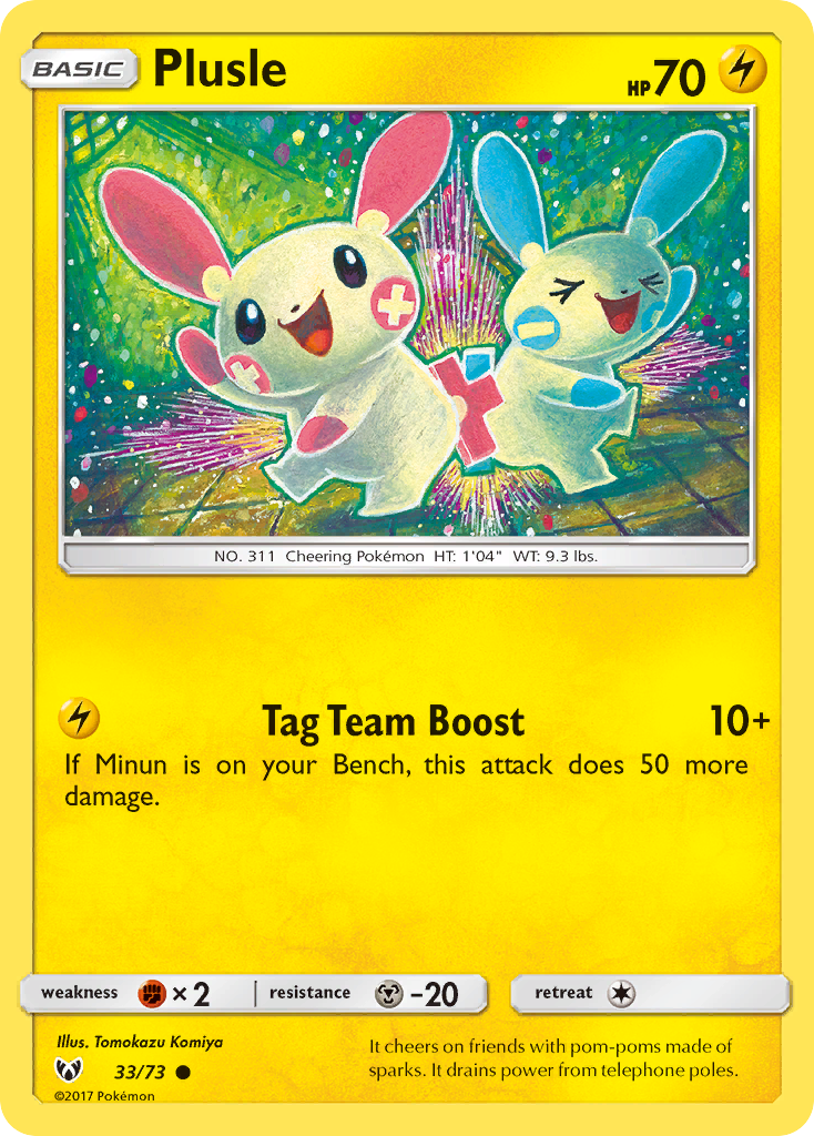 Plusle 33/73 Shining Legends