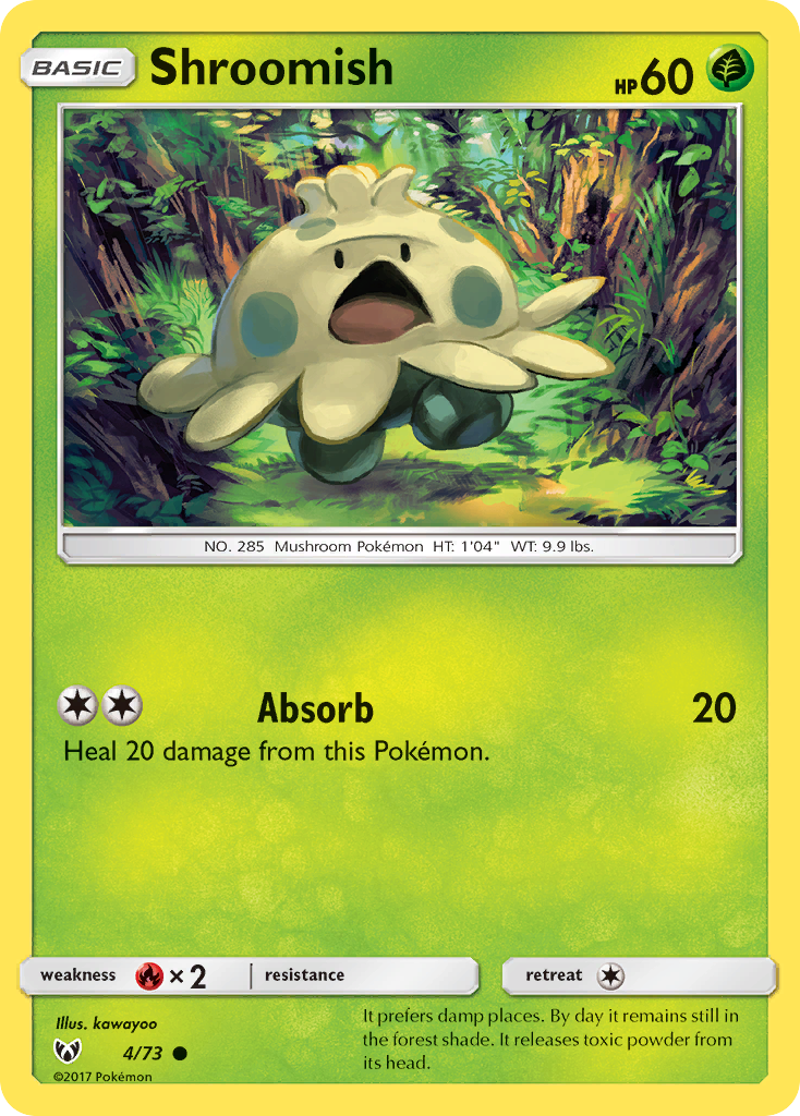 Shroomish 4/73 Shining Legends