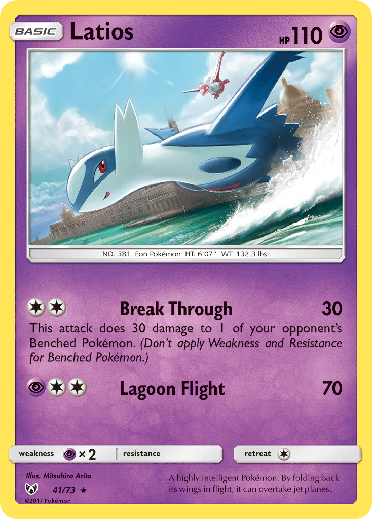 Latios 41/73 Shining Legends