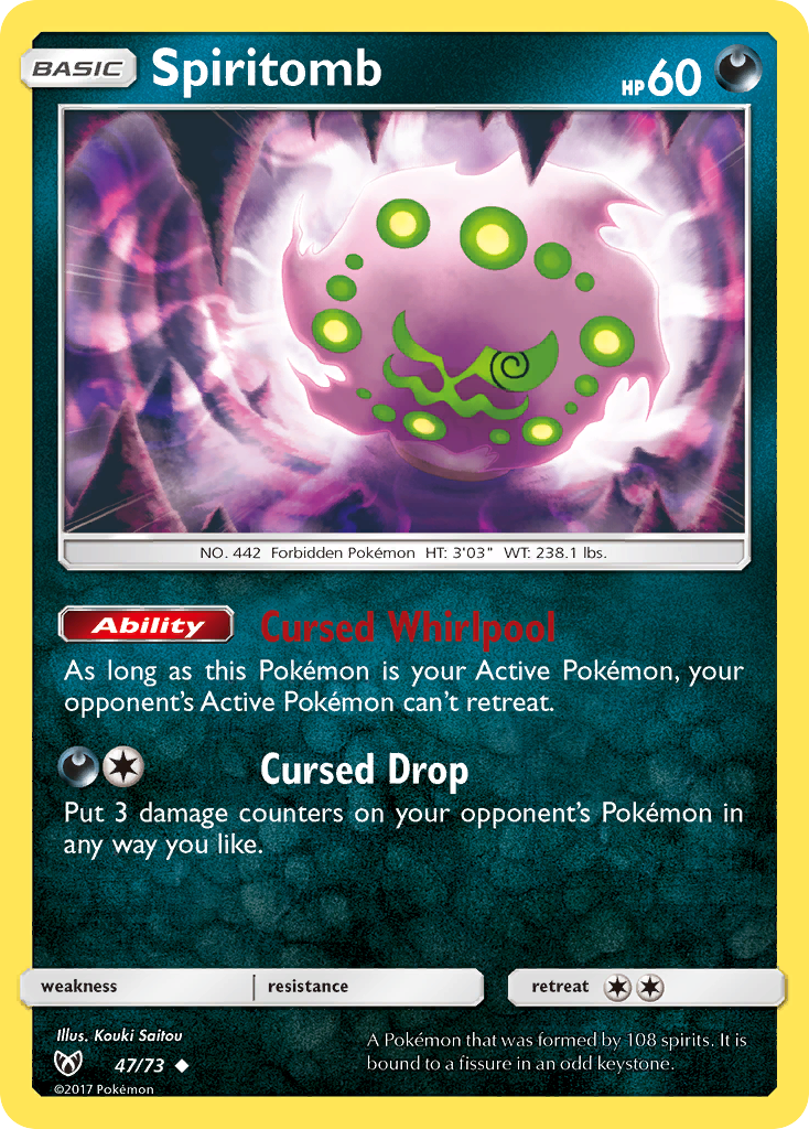 Spiritomb 47/73 Shining Legends
