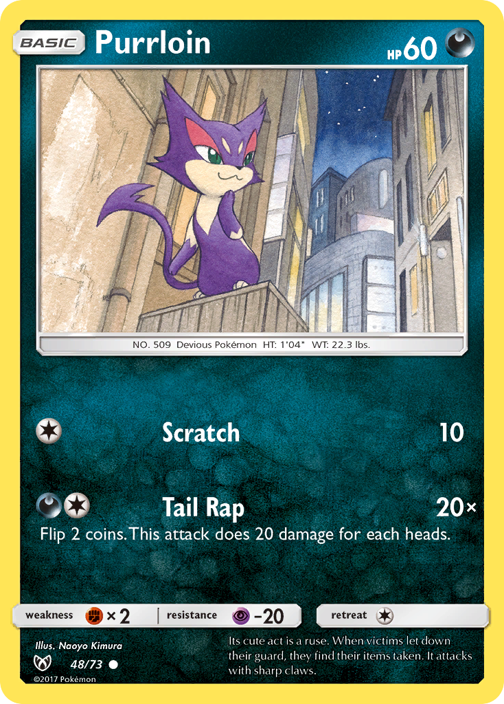 Purrloin 48/73 Shining Legends