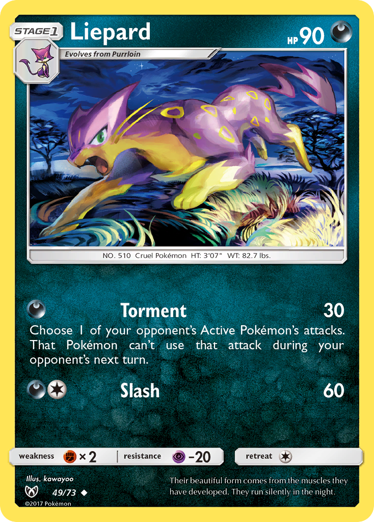 Liepard 49/73 Shining Legends