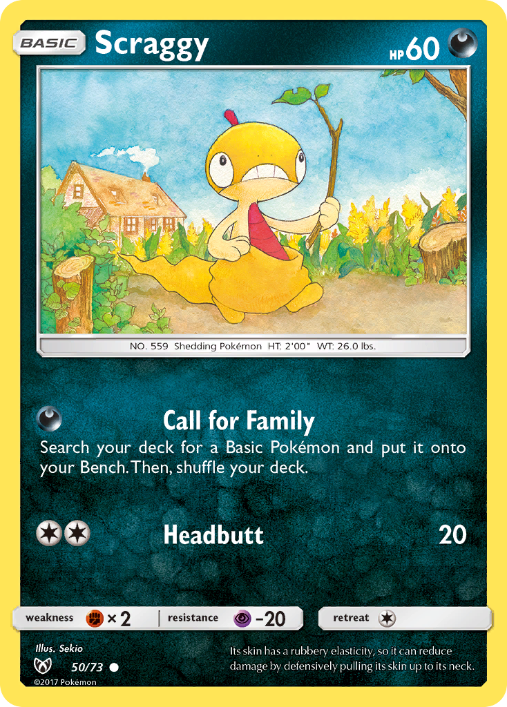 Scraggy 50/73 Shining Legends