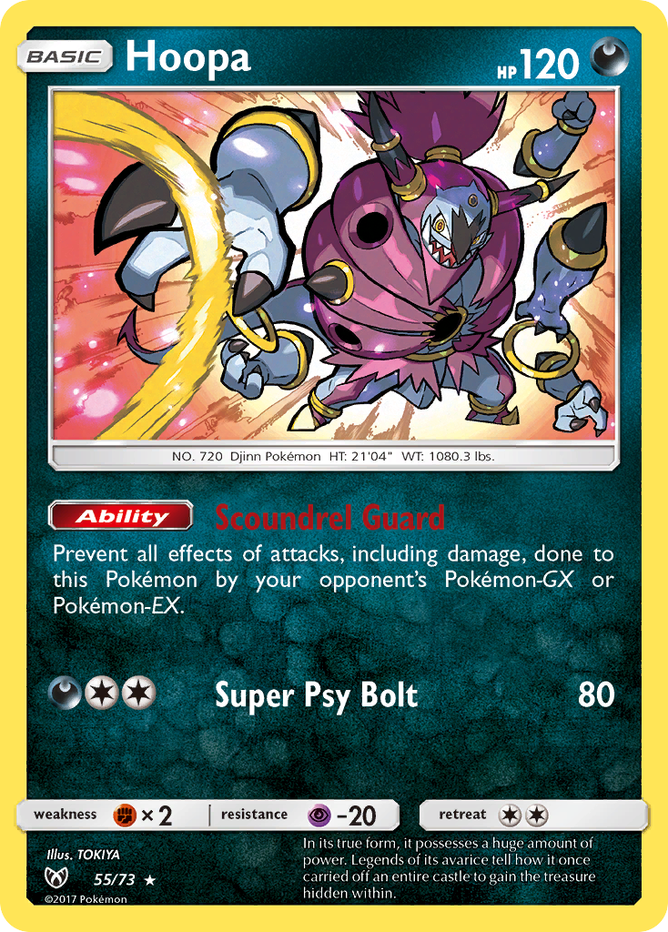 Hoopa 55/73 Shining Legends