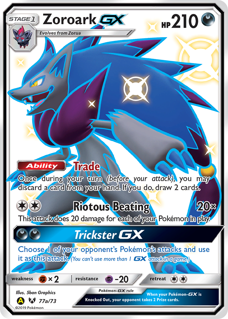 Zoroark-GX 77a/73 Shining Legends