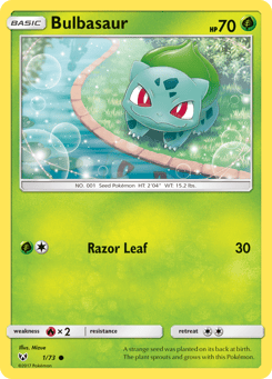 Bulbasaur 1/73 Shining Legends