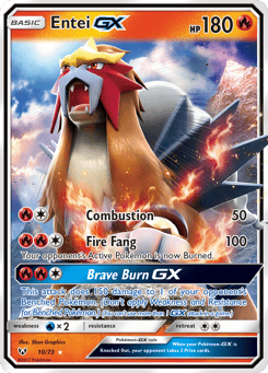 Entei-GX 10/73 Shining Legends