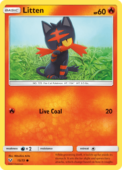 Litten 15/73 Shining Legends