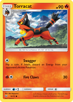 Torracat 16/73 Shining Legends