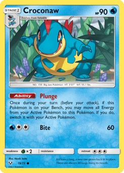 Croconaw 19/73 Shining Legends