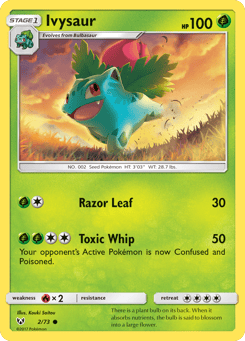 Ivysaur 2/73 Shining Legends