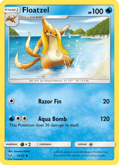 Floatzel 23/73 Shining Legends