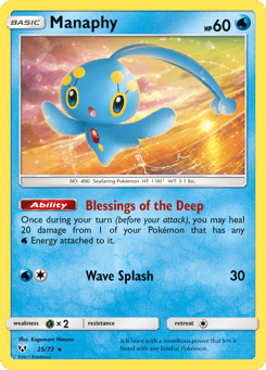 Manaphy 25/73 Shining Legends