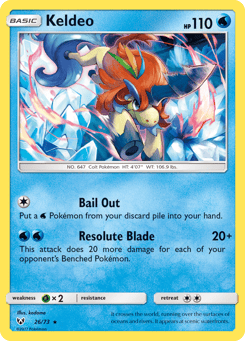 Keldeo 26/73 Shining Legends