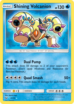 Shining Volcanion 27/73 Shining Legends