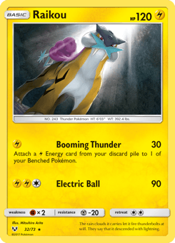 Raikou 32/73 Shining Legends