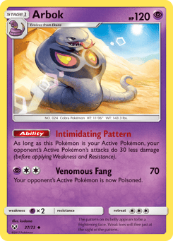 Arbok 37/73 Shining Legends
