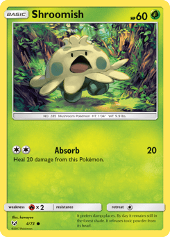 Shroomish 4/73 Shining Legends