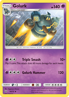 Golurk 44/73 Shining Legends
