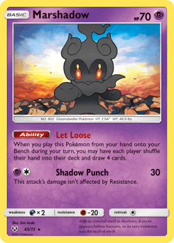 Marshadow 45/73 Shining Legends