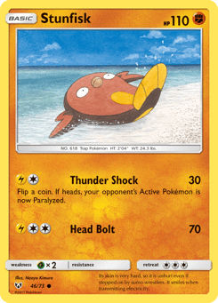 Stunfisk 46/73 Shining Legends