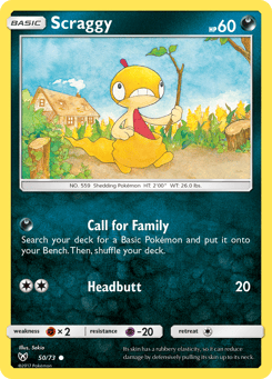Scraggy 50/73 Shining Legends