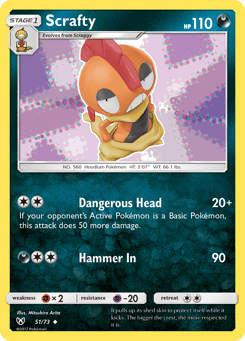 Scrafty 51/73 Shining Legends