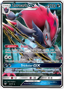 Zoroark-GX 53/73 Shining Legends