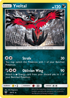 Yveltal 54/73 Shining Legends