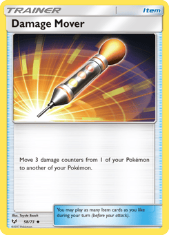 Damage Mover 58/73 Shining Legends