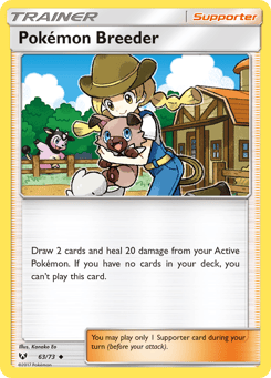 Pokémon Breeder 63/73 Shining Legends