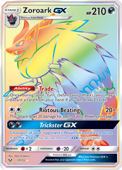 Zoroark-GX 77/73 Shining Legends