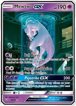 Mewtwo-GX 78/73 Shining Legends
