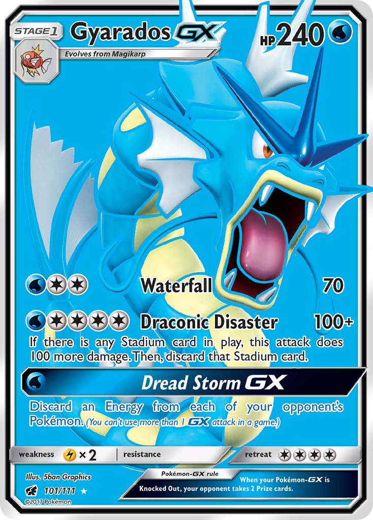 Gyarados-GX 101/111 Crimson Invasion