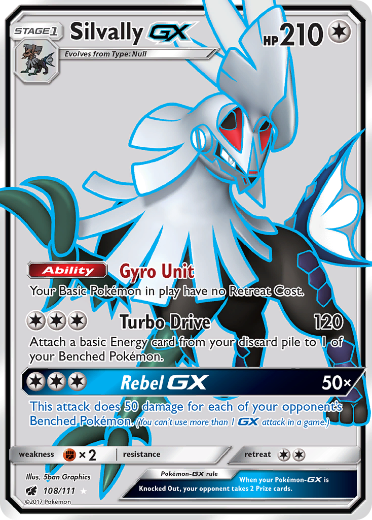 Silvally-GX 108/111 Crimson Invasion