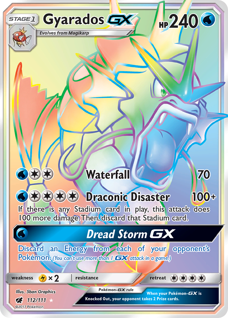 Gyarados-GX 112/111 Crimson Invasion