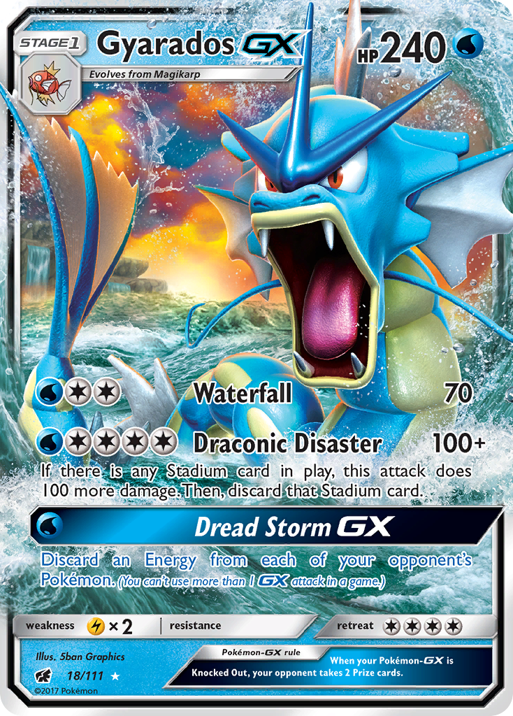 Gyarados-GX 18/111 Crimson Invasion