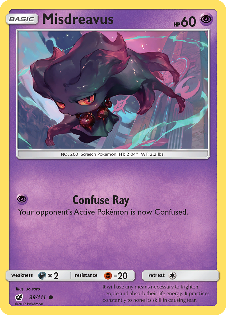 Misdreavus 39/111 Crimson Invasion