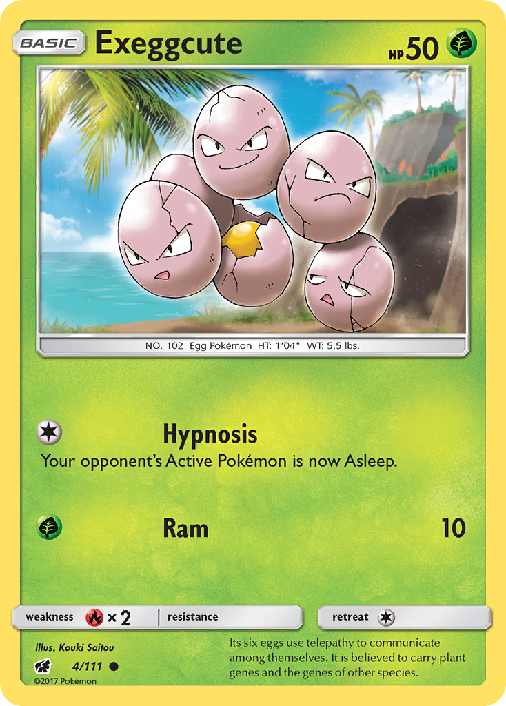 Exeggcute 4/111 Crimson Invasion